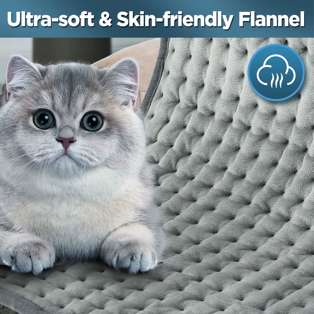 Electric Heating Pad Blanket Office Home For Shoulder Neck Back Spine Leg Winter Warm Camping Sheet 110V 220V Washable 50*100cm