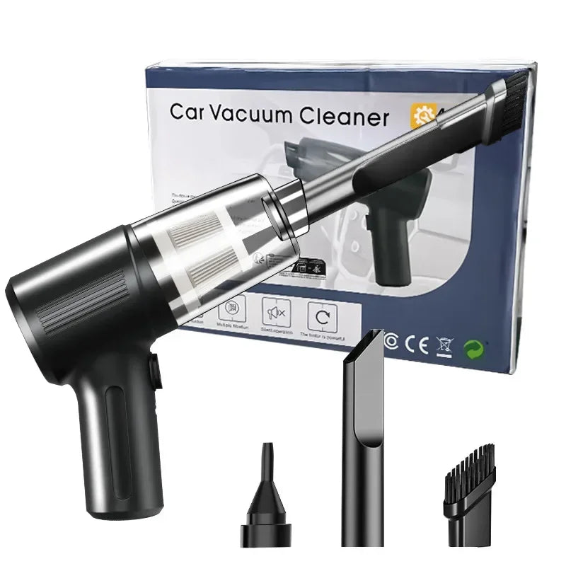 Car Vacuum Cleaner Multifunctional Mini Wireless Portable High-power Suction and Blowing Integrated Cleaning Appliance