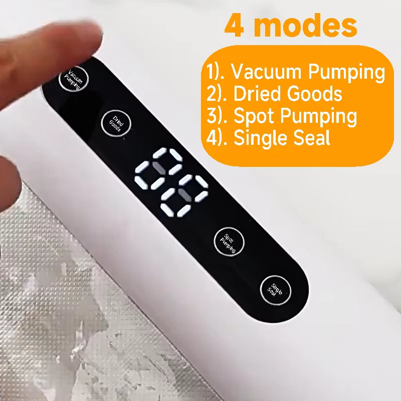Multi-Mode Food Vacuum Sealer for Vacuumor for Products  Cuisine Packaging Plastic Bag Sealant Kitchen Sealing Machine