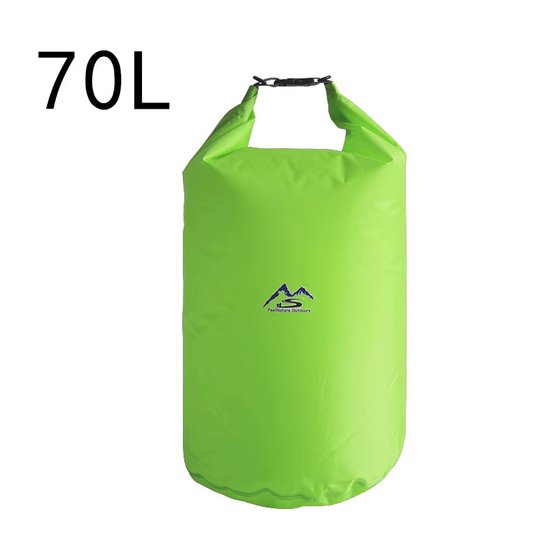 5L10L20L40L70L Waterproof Bag Large Capacity Pouch Dry Sack for Camping Drifting Swimming Rafting Kayaking River Trekking Bags