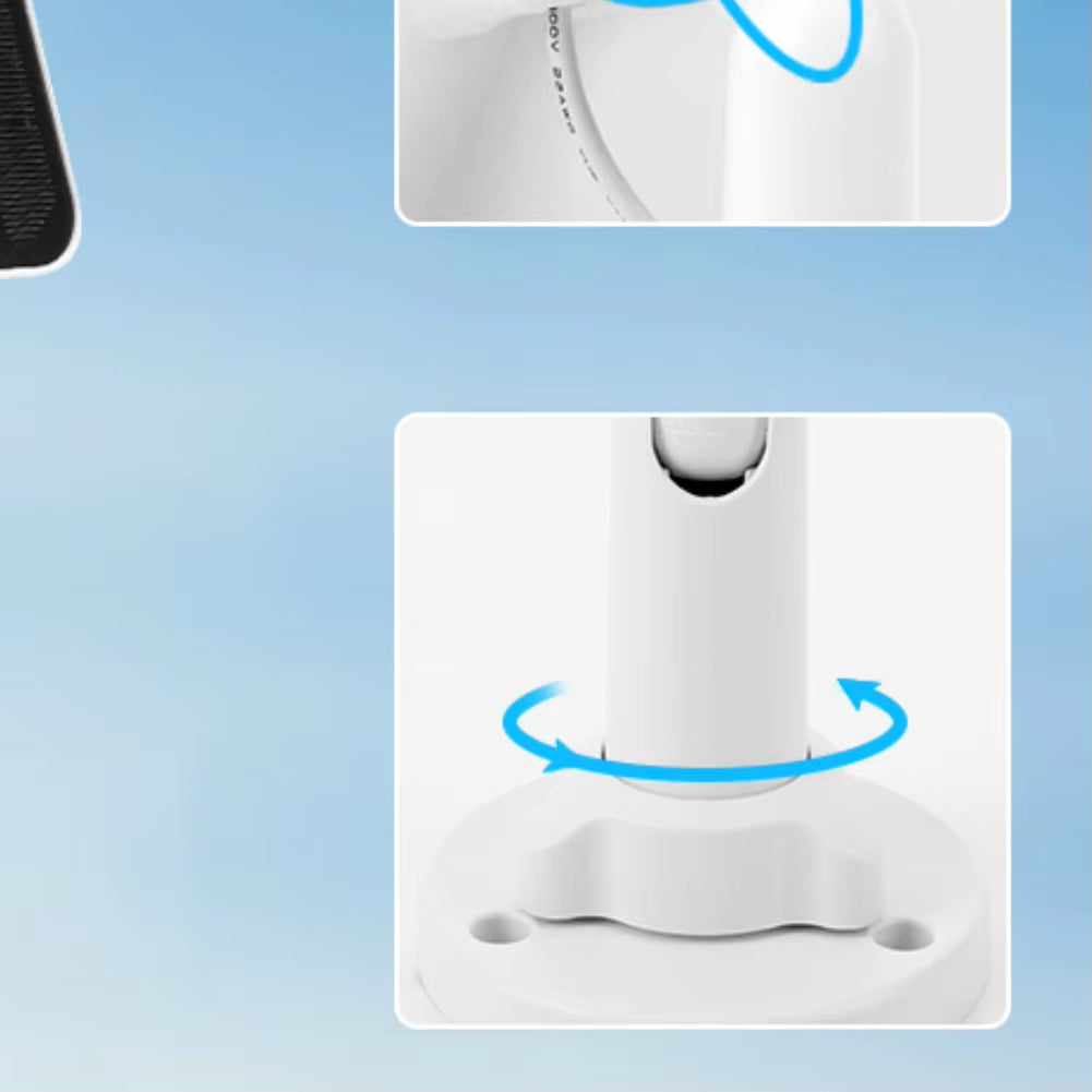 1-3PCS Waterproof 5V 20W Solar Panel for Eufycam 3/3C/2/2C/2 Pro 360°Mounting USB Solar Charger with 9.8 Ft Charging Cable