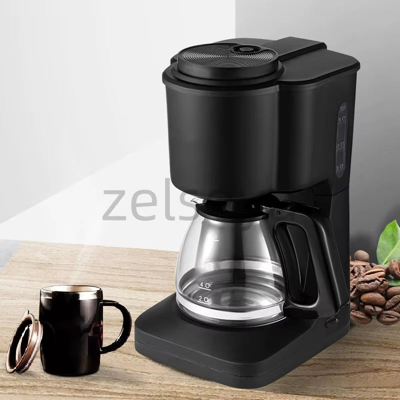 Coffee machine Home small automatic American coffee pot drip grinding machine kettle