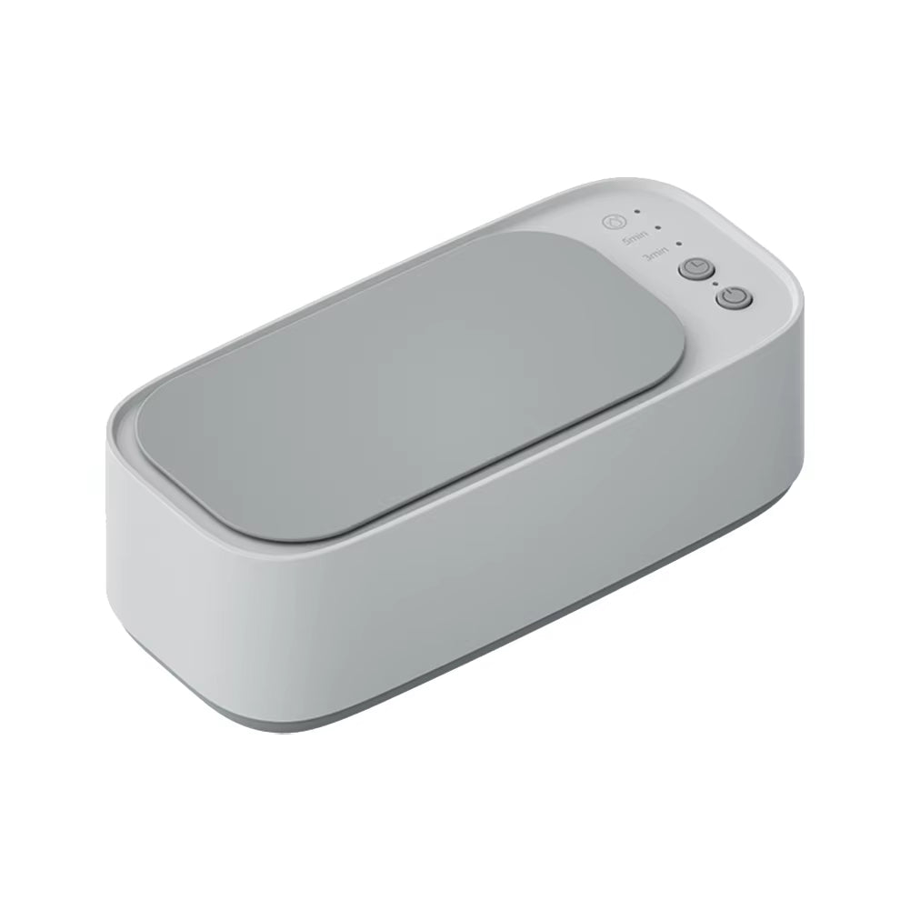 Portable Ultrasonic Cleaning Machine 45KHZ High Frequency Vibration Cleaner 360° Timing Washing for Jewelry/Eyeglass/Makeup Tool