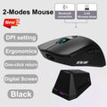 2026 Arrival Gaming Mouse 3-Speed DPI Esports Wireless Ergonomic Design Gaming Mouse 2-mode Connection Magnetic Charging Dock