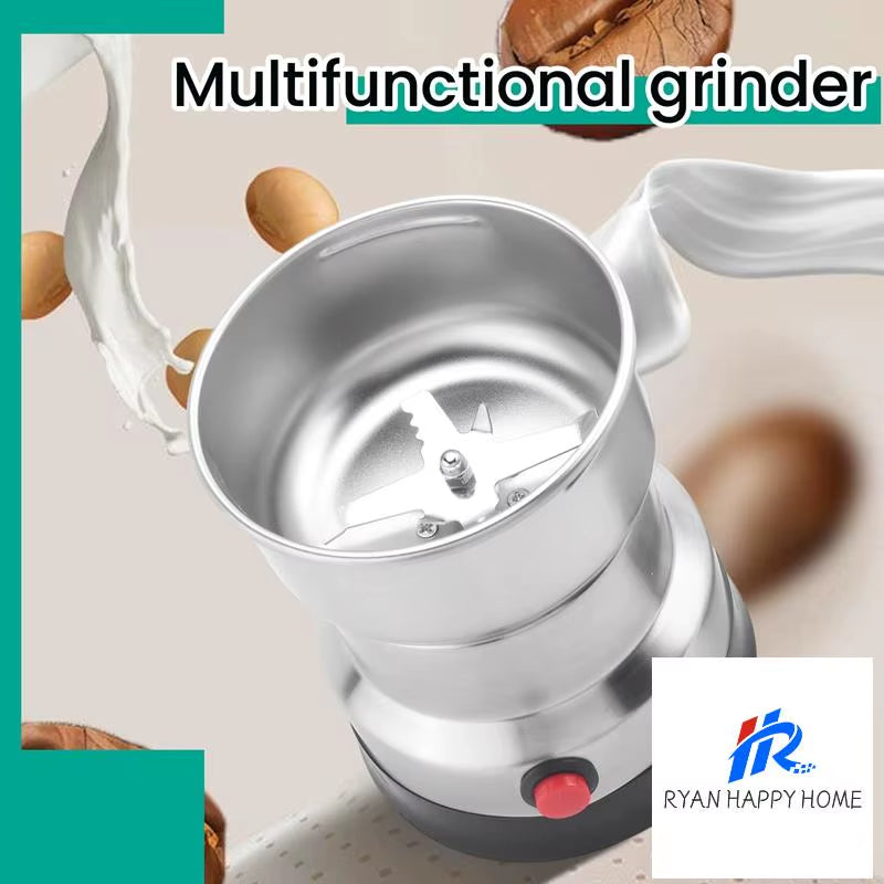 Electric Coffee Grinder For Home Nuts Beans Spices Blender Grains Grinder Machine Kitchen Multifunctional Coffee EU Plug