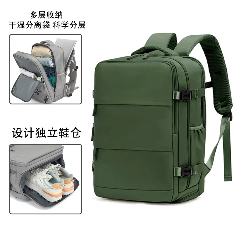 Lumin Backpack 42x18x29 Cabin Bag Travel Backpack for Men Women Hand Luggage Leisure Laptop Backpack mochila para viaje cabina