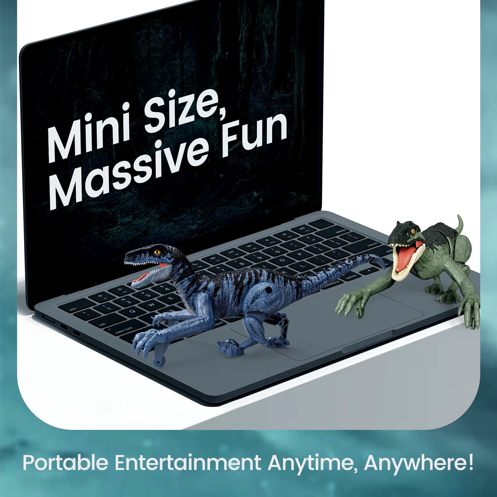 Remote Control Dinosaur Toys for Kids, 2.4GHz Robot Walking Dinosaur Toys, Simulation Velociraptor, Gifts for Boys 3-5