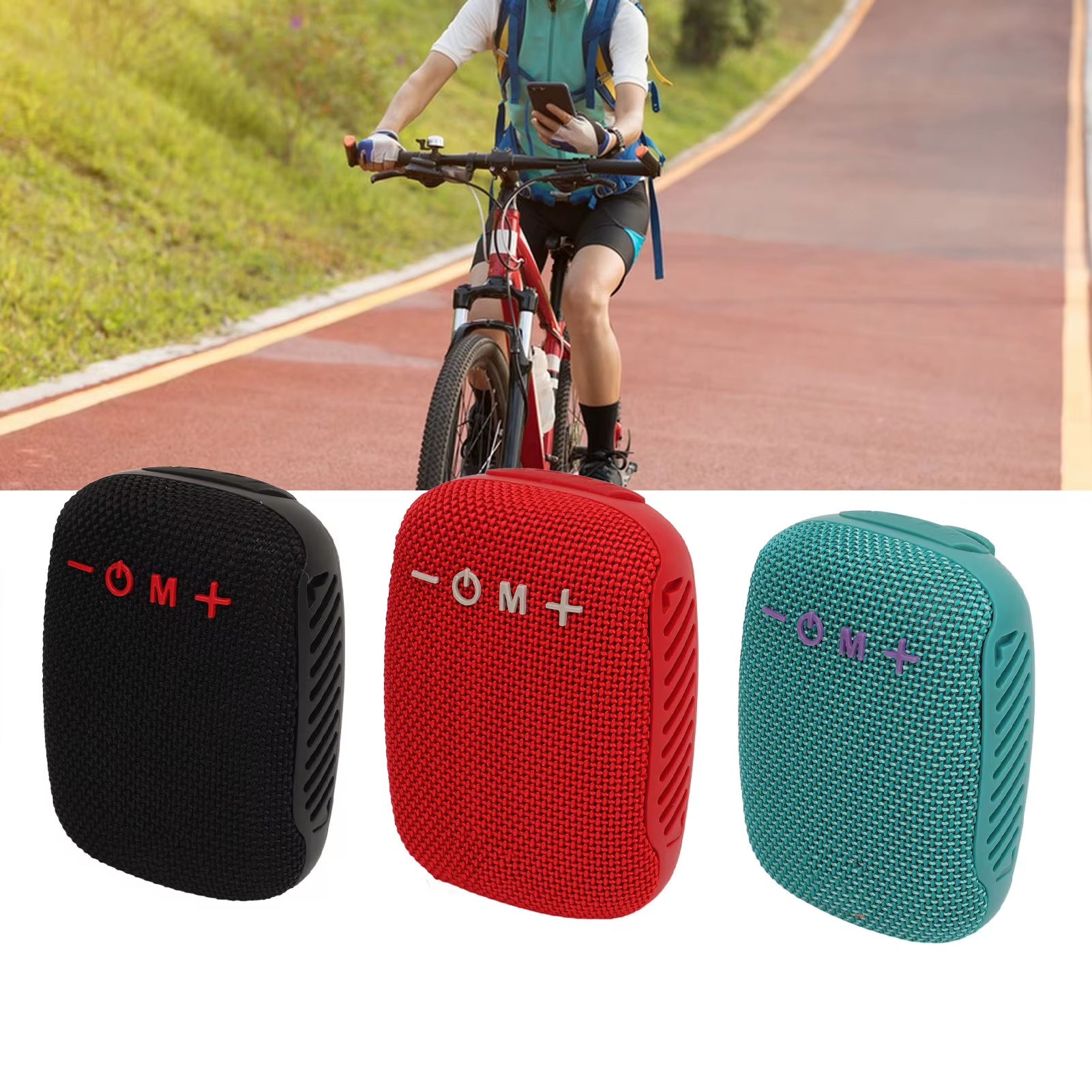 Portable Speaker Cycling Bluetooth Speaker Waterproof Support Memory Card Radio Portable Wireless Speaker with Bike Bracket