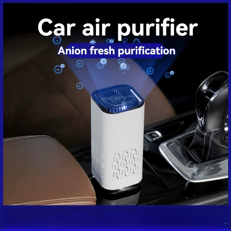 Car Air Purifier  Household Filter Aromatherapy Purifier Negative Ion Portable Jing'hu Formaldehyde Removal Smoke Removal