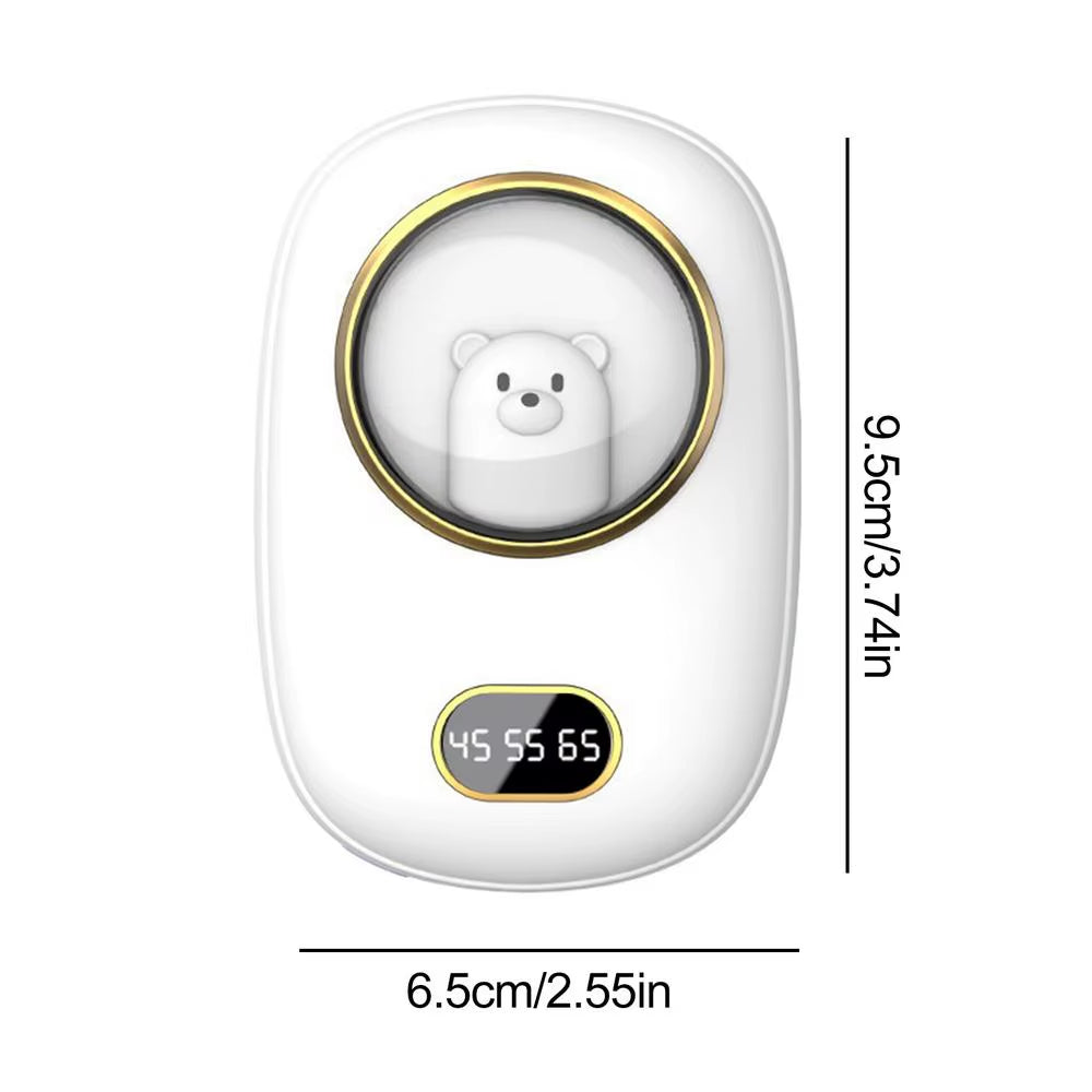 Portable Hand Warmer 10000mAh Large Capacity Electric Fast Heating Double Sided Warmth Battery Digital Display Winter Warmer