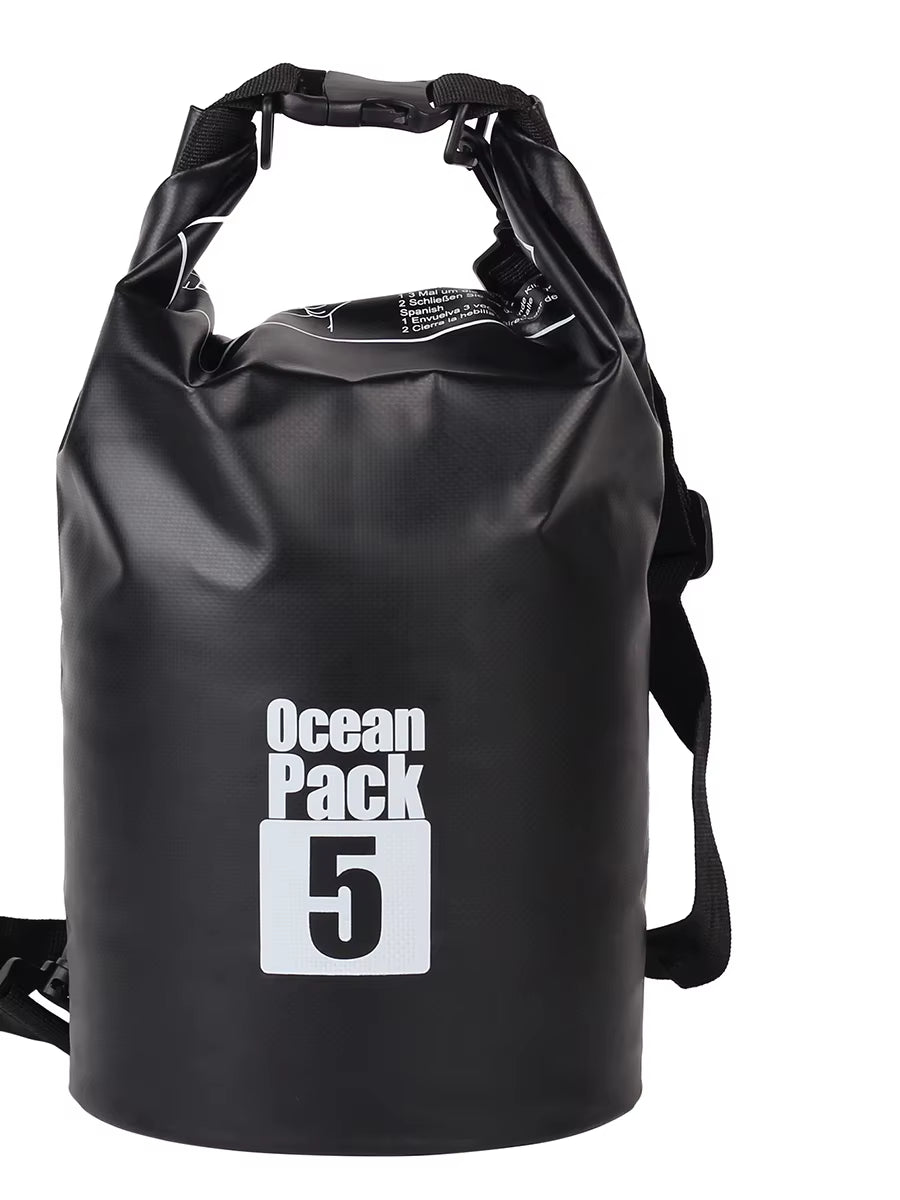 500D Waterproof Swimming Bag Dry Sack 5/10/15/20/30L Waterproof Floating Dry Gear Bags For Boating Fishing Rafting Swimming