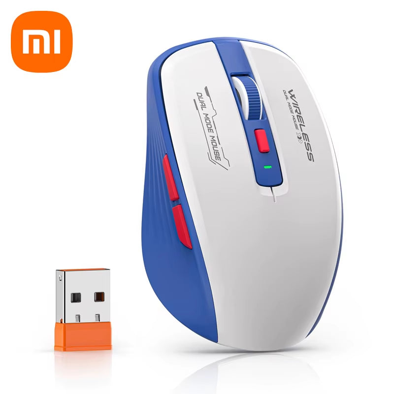 M303L Wireless Bluetooth Mouse 2.4G Dual Mode 1600 DPI Silent Portable Tablet Notebook Office Mouse For PC Android Ios