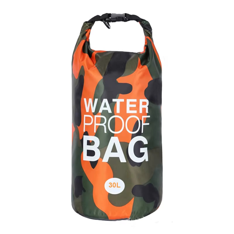 Waterproof Pounch Swimming Bag 5L/10L/15L/20L/30L PVC Drybag Large Capacity Beach Bags Watertight Water Play Swimsuit  Dry Bag