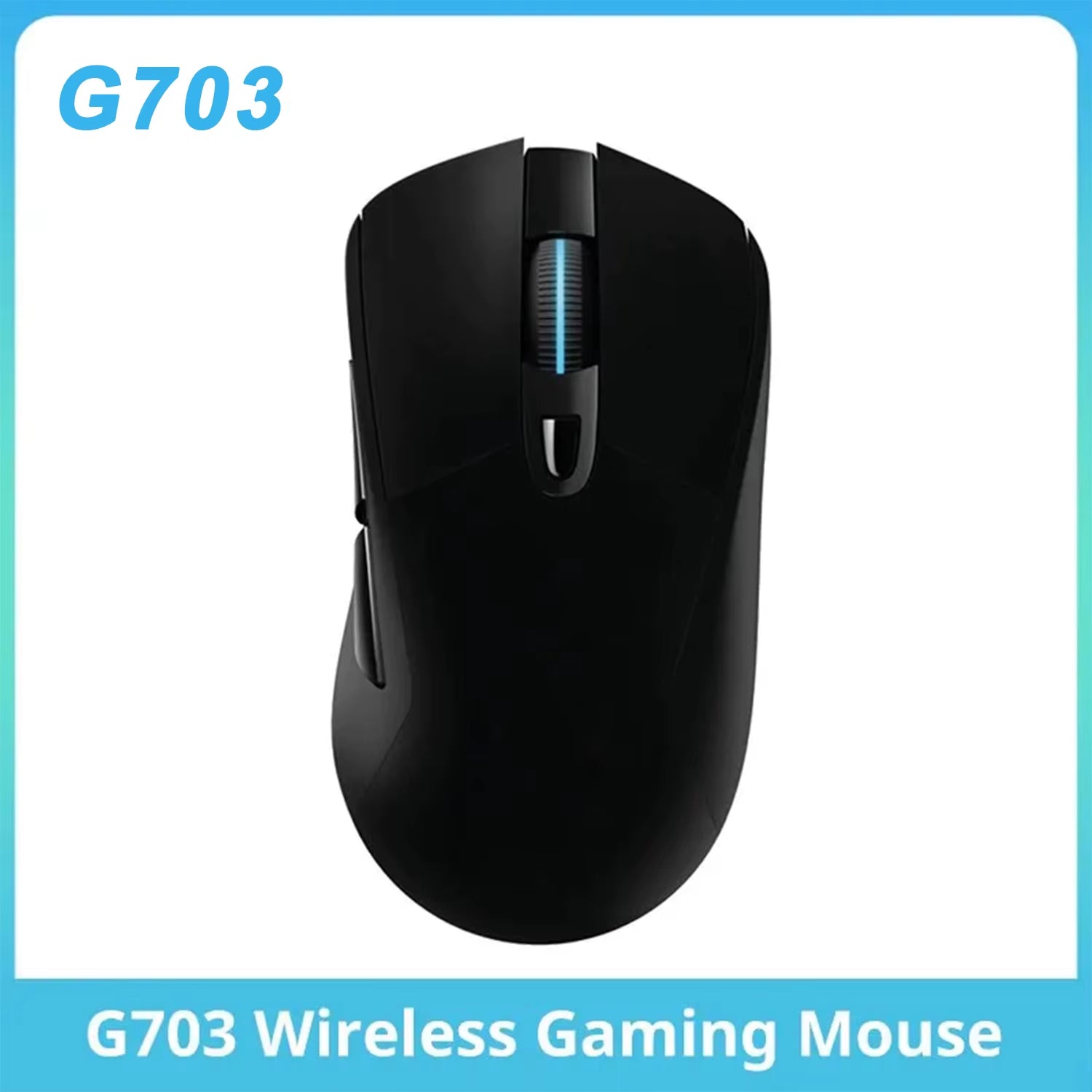 G703 HERO Sensor Gaming Mouse With 25600DPI Lightspeed Wireless Mice POWERPLAY Compatible for Windows Mac OS Chrome OS