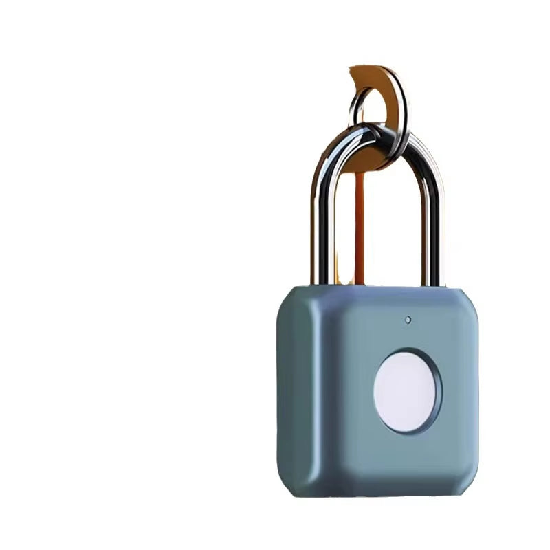 Cabinet Padlock Fingerprint Lock Student Dormitory Mini Padlock Fingerprint Identification Unlocking Smart Lock Charging