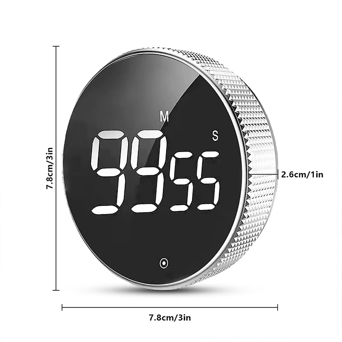 Magnetic Kitchen Timer Digital Timer Kitchen Shower Study Stopwatch LED Counter Alarm Remind Manual Electronic Countdown