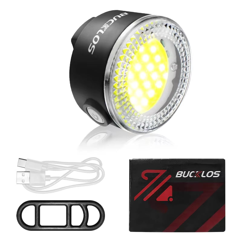 COB Bike Taillights Headlight USB Rechargeable Bicycle Safety Warning Light MTB LED Front Rear Lantern Cycling Lamp Set