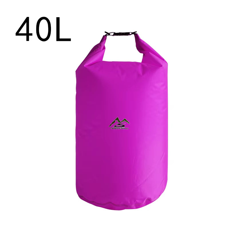 5L10L20L40L70L Waterproof Bag Large Capacity Pouch Dry Sack for Camping Drifting Swimming Rafting Kayaking River Trekking Bags