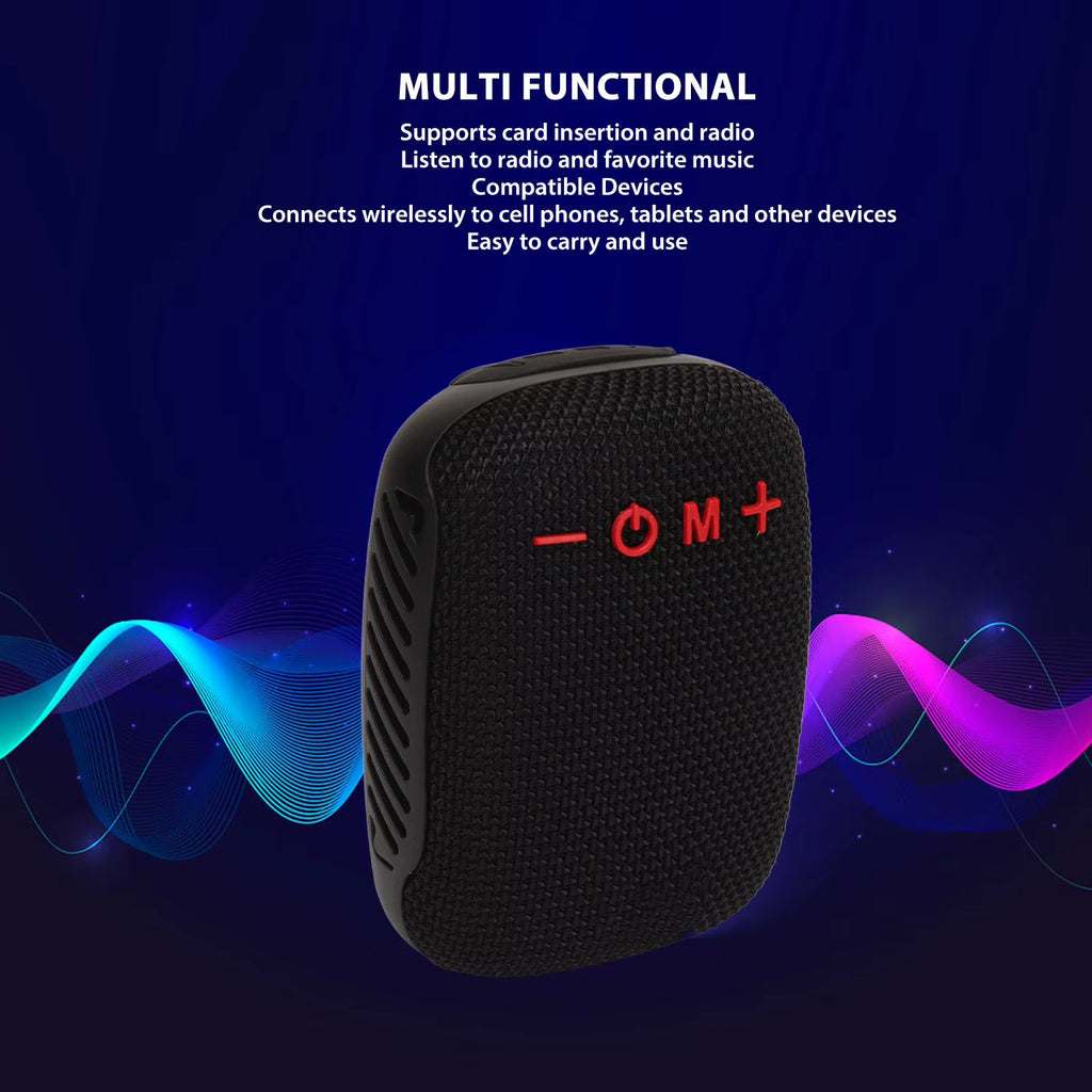 Portable Speaker Cycling Bluetooth Speaker Waterproof Support Memory Card Radio Portable Wireless Speaker with Bike Bracket