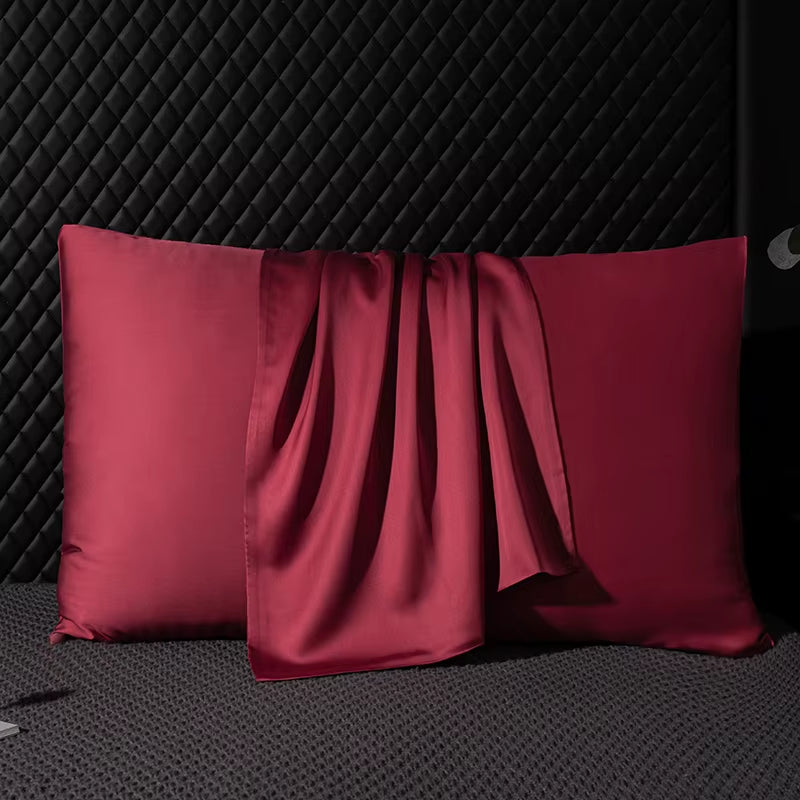 Real Mulberry Silk PillowCase 100% Silk Pillow Case Protect Skin Pillowcase  Bedding Pillow Cases Cover Free Shipping