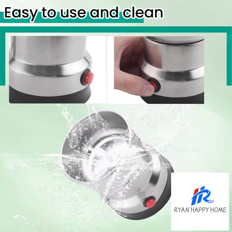 Electric Coffee Grinder For Home Nuts Beans Spices Blender Grains Grinder Machine Kitchen Multifunctional Coffee EU Plug