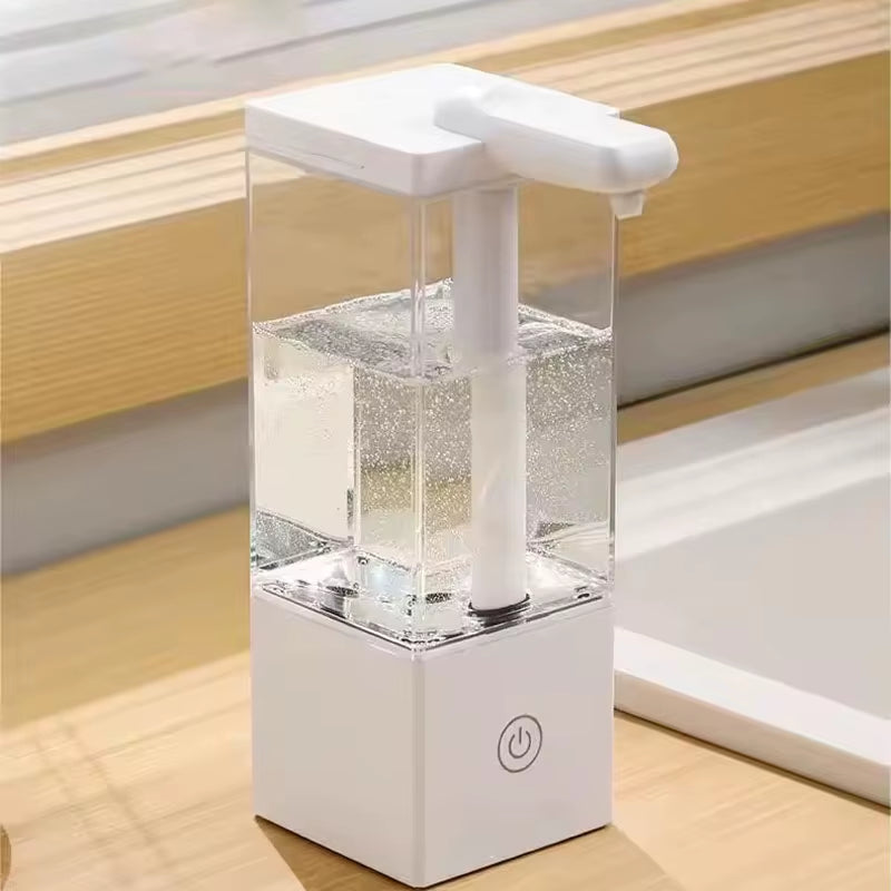 550ml Kitchen Automatic Liquid Soap Dispenser USB Rechargeable AutoSensing Touchless Hand Sanitizer Dispenser Bathroom Dispenser