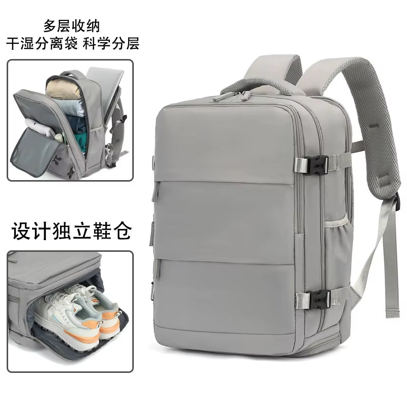 Lumin Backpack 42x18x29 Cabin Bag Travel Backpack for Men Women Hand Luggage Leisure Laptop Backpack mochila para viaje cabina