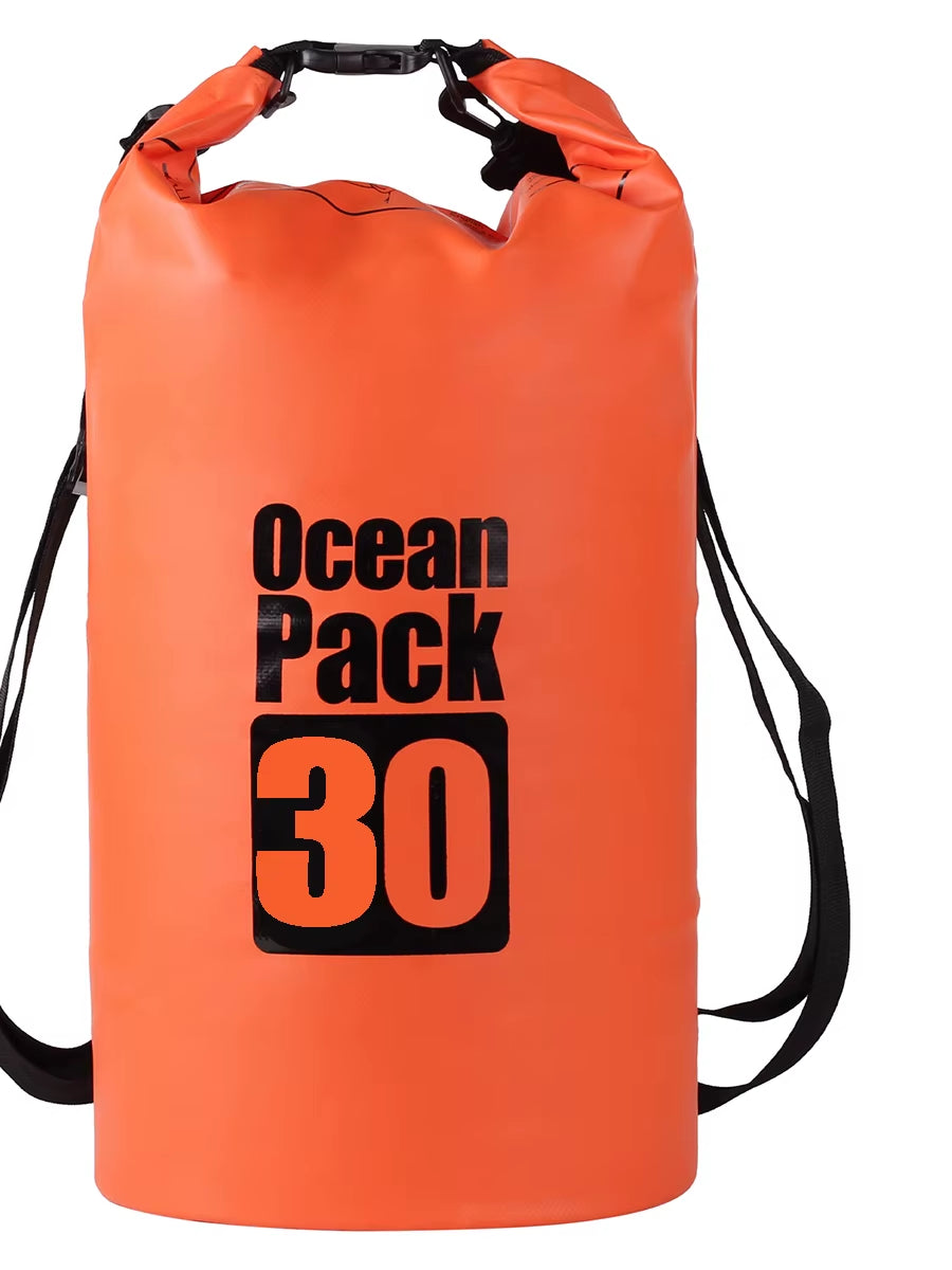 500D Waterproof Swimming Bag Dry Sack 5/10/15/20/30L Waterproof Floating Dry Gear Bags For Boating Fishing Rafting Swimming