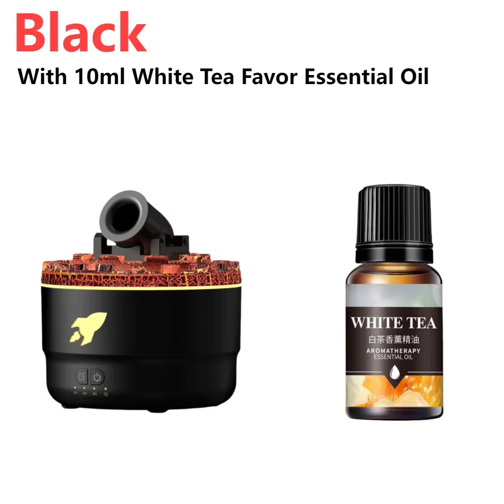 Volcanic Crack Light Cannons Humidifier Essential Oil Diffuser Cannon Blast Turret Aromatherapy Humidifier Aromatherapy Diffuser