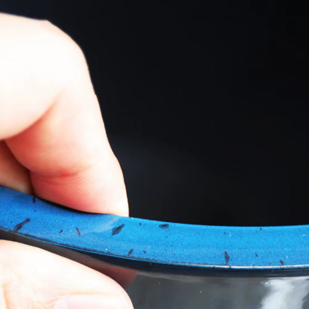 28cm Height Deep Flower Pot Imitation Ceramic Resin Monstera Planter Saucer For Indoor Outdoor Plants Home Garden Office Decor