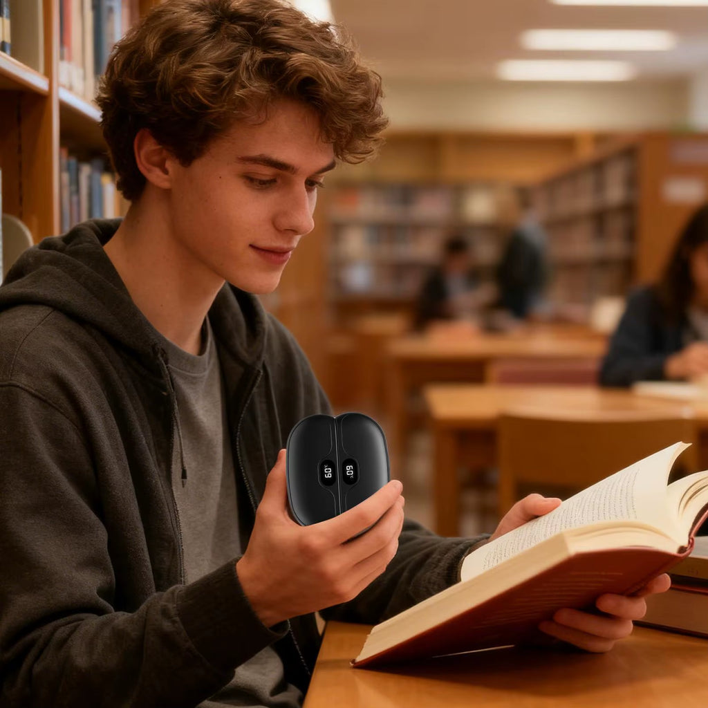 Magnetic Hand Warmers 5 Gear LED Status Display Warming Device Electric Hand Warmers Rechargeable For Family Friends Hiking