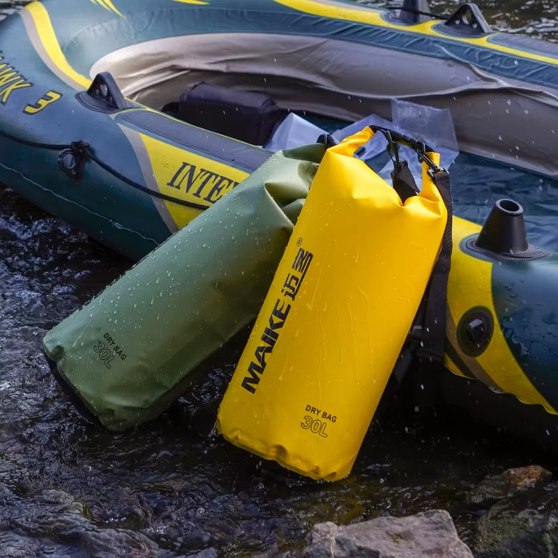 Maike 20/30L Waterproof Dry Bag Backpack for Kayaking Rafting Boating Swimming for Women Men Waterproof Dry Bag  Backpack