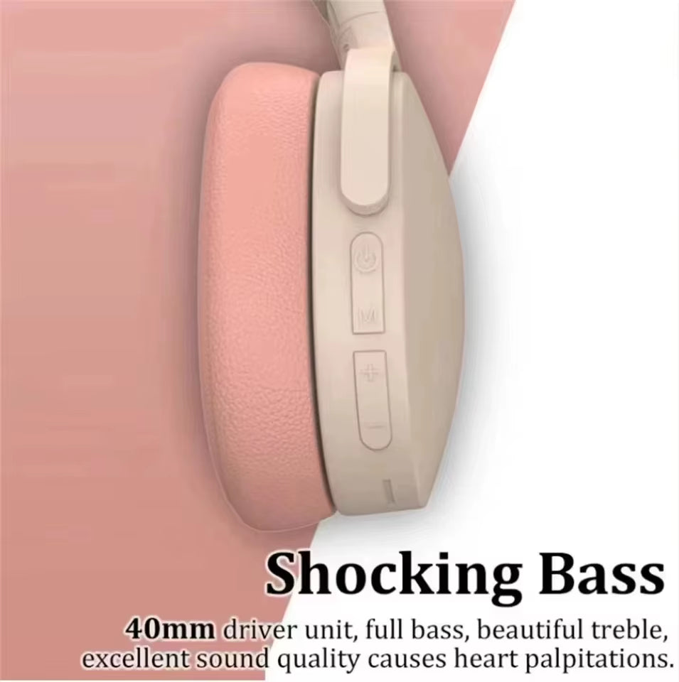 Bs962 Wireless Headphones Bluetooth 5.3 Earphone for Samsung iPhone Stereo Hifi Headset Gaming Earbuds with Mic 2025 New