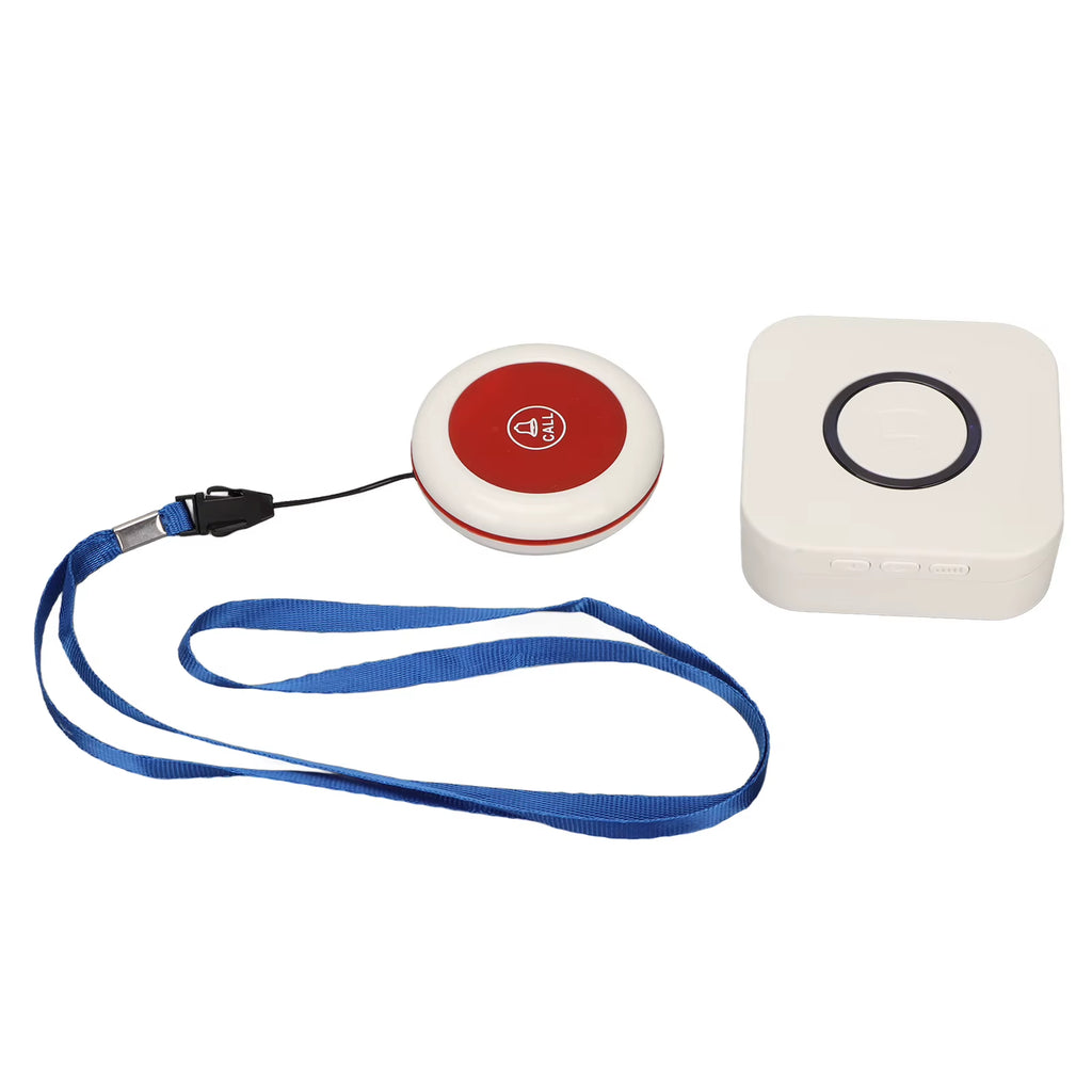 Caregiver Pager Wireless Nurse Call System Alert Button Long Distant for Home Hospital
