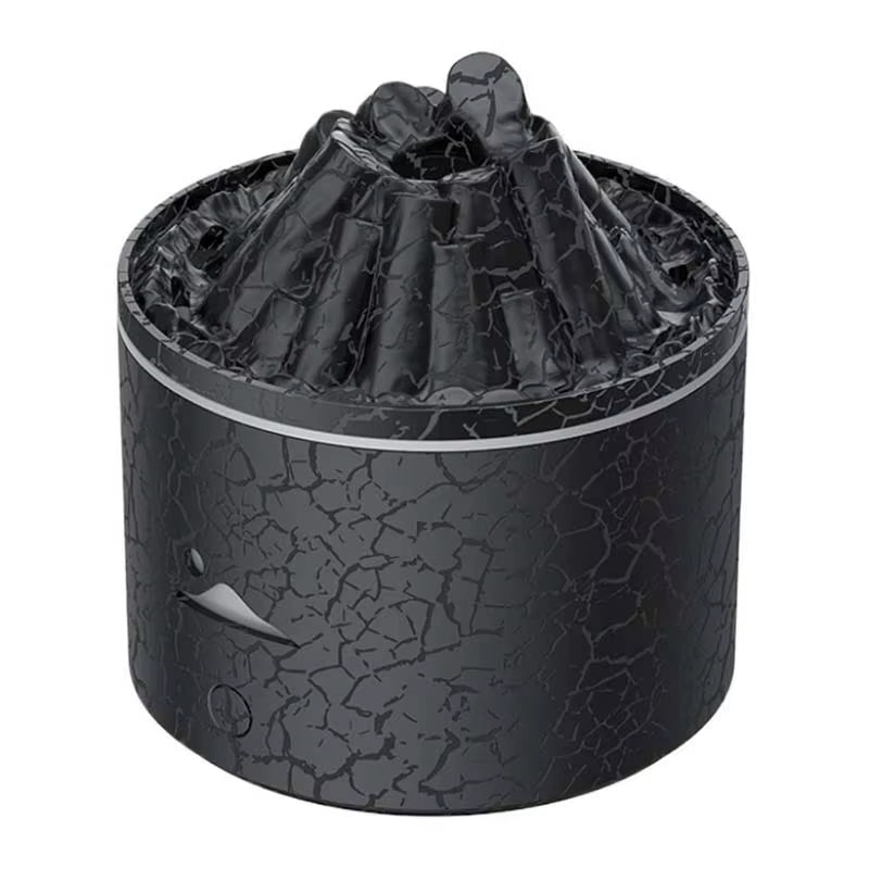 Volcanic Flame Humidifiers Air Aroma Diffuser 180 Ml Essential Oils Humidifiers Wth Night Light Flame Diffuser For Bedroom
