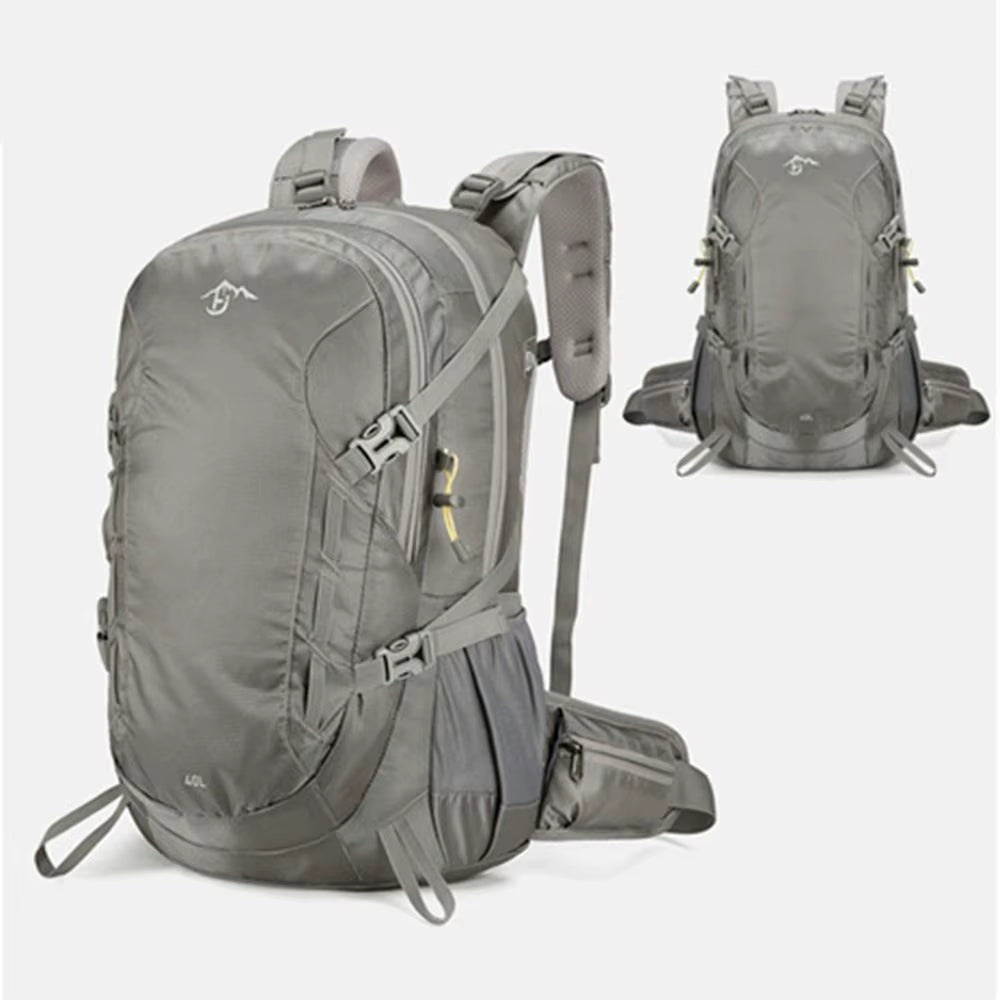 Breathable 40L Mountaineering Backpack Multi-Color Large Capacity Sports Knapsack Stitching Waterproof Hiking Backpacks Camping
