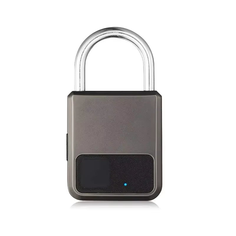 Fingerprint Padlock Waterproof Smart Keyless Security Locker Fingerprint Lock Anti-Theft USB Charge For Bike Gym Locker Luggage