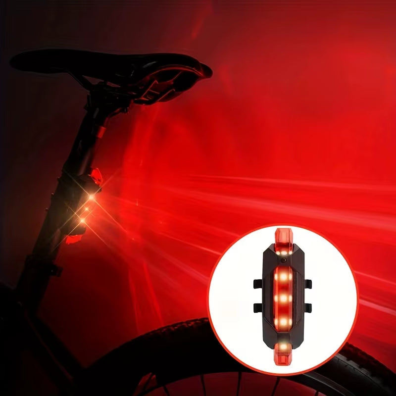 Bicycle Light Set Mountain Bike Road Bike Front and Rear Headlight Bicycle Light Accessories