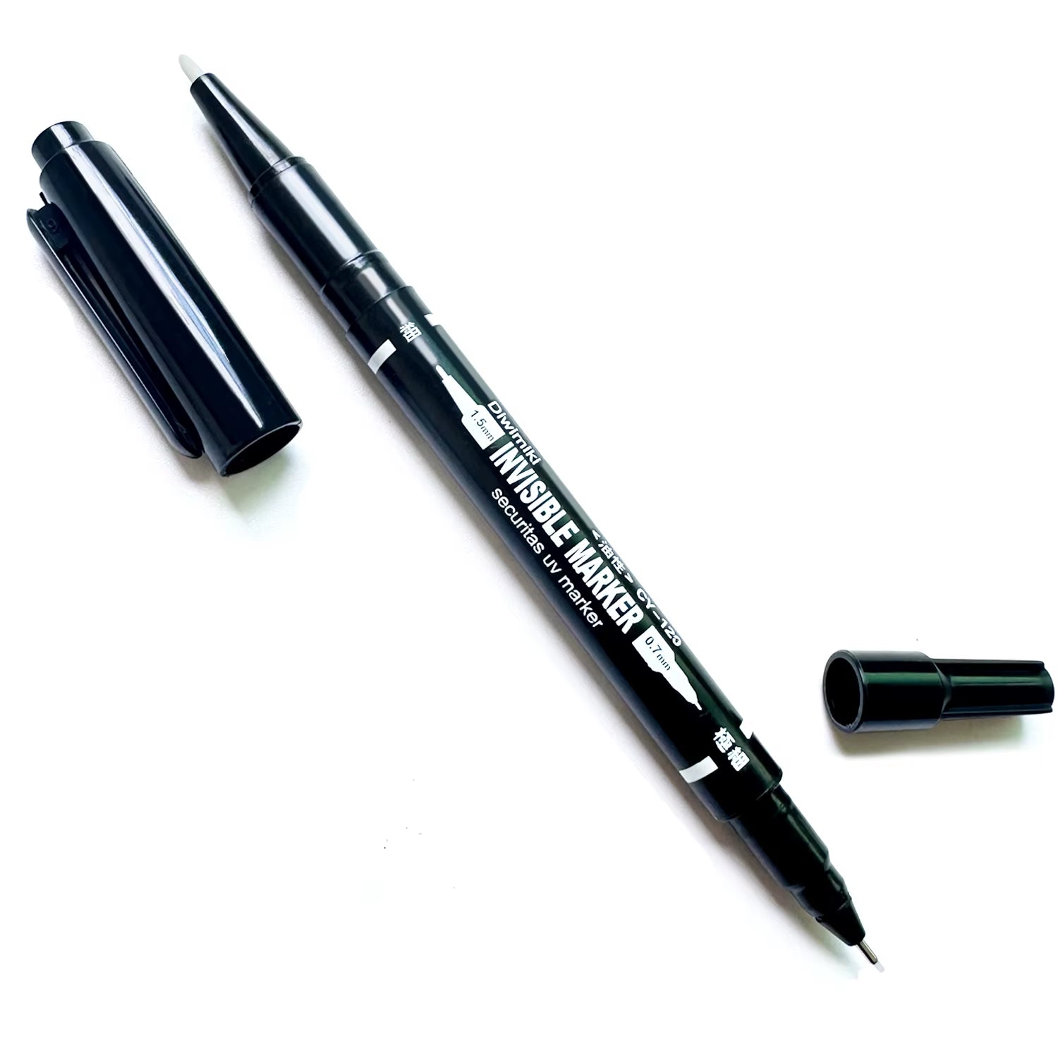 Invisible Pen Uv Light Dual Tip Highlighters Magic Pen Textmarker Markers for Poker Chess Paper Detective Game Office Stationary