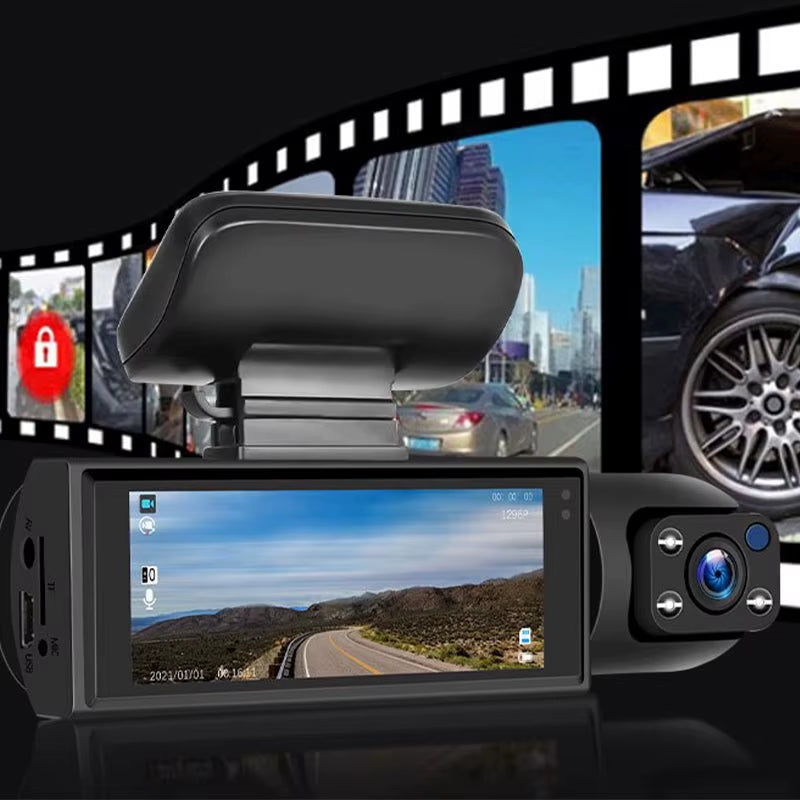 1080P dual camera,Dash Cam for cars,Front And Inside,car camera with IR Night Vision,Loop Recording,wide angle Car DVR