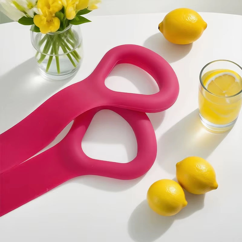 Resistance Band 8-Figure Pull Rope Yoga Fitness Tool for Back & Shoulder Stretching Home Gym Muscle Training Elastic Band