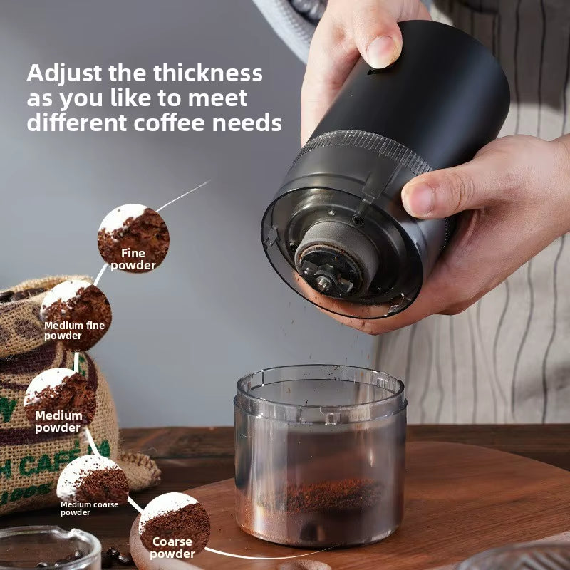 Portable Coffee Grinder Household UsB Rechargeable Grinder Electric Bean Grinder Coffee Machine Electric Coffee Grinder Factory