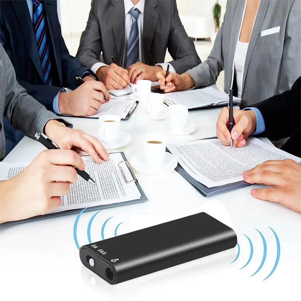 Professional Mini 8GB 16GB 32GB Voice Digital Audio Voice Recorder Mp3 Player Tape recorder with USB Port 3-in-1 Voice Recorder