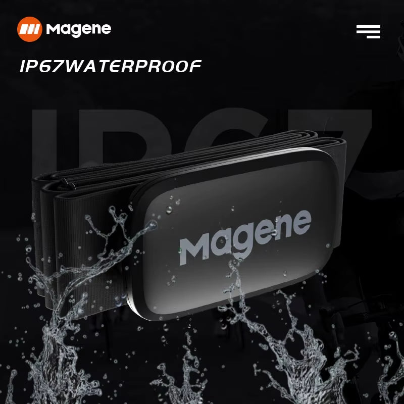 Mover H64 Heart Rate Sensor Dual Mode ANT Bluetooth With Chest Strap Cycling Computer Bike forWahoo Garmin Sports Monitor