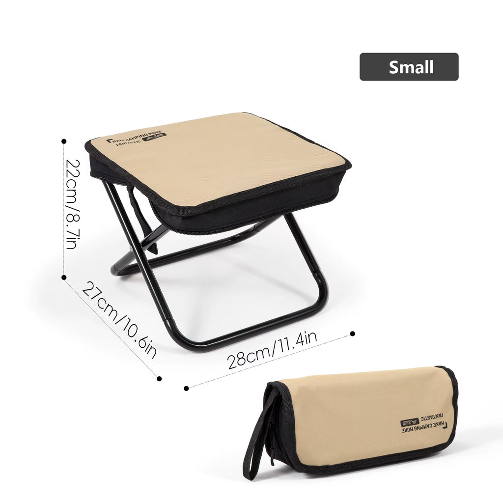 Outdoor Camping Chair Portable Folding Stool Lightweight Beach Fishing Chair Hiking Travel 의자