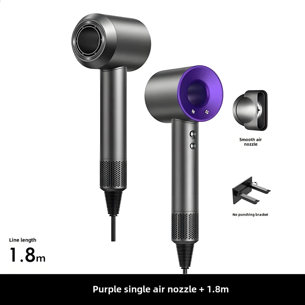 High-Speed Hair Dryer with 10M Negative Ions, Collagen, Intelligent Constant Temperature & Multi-Settings