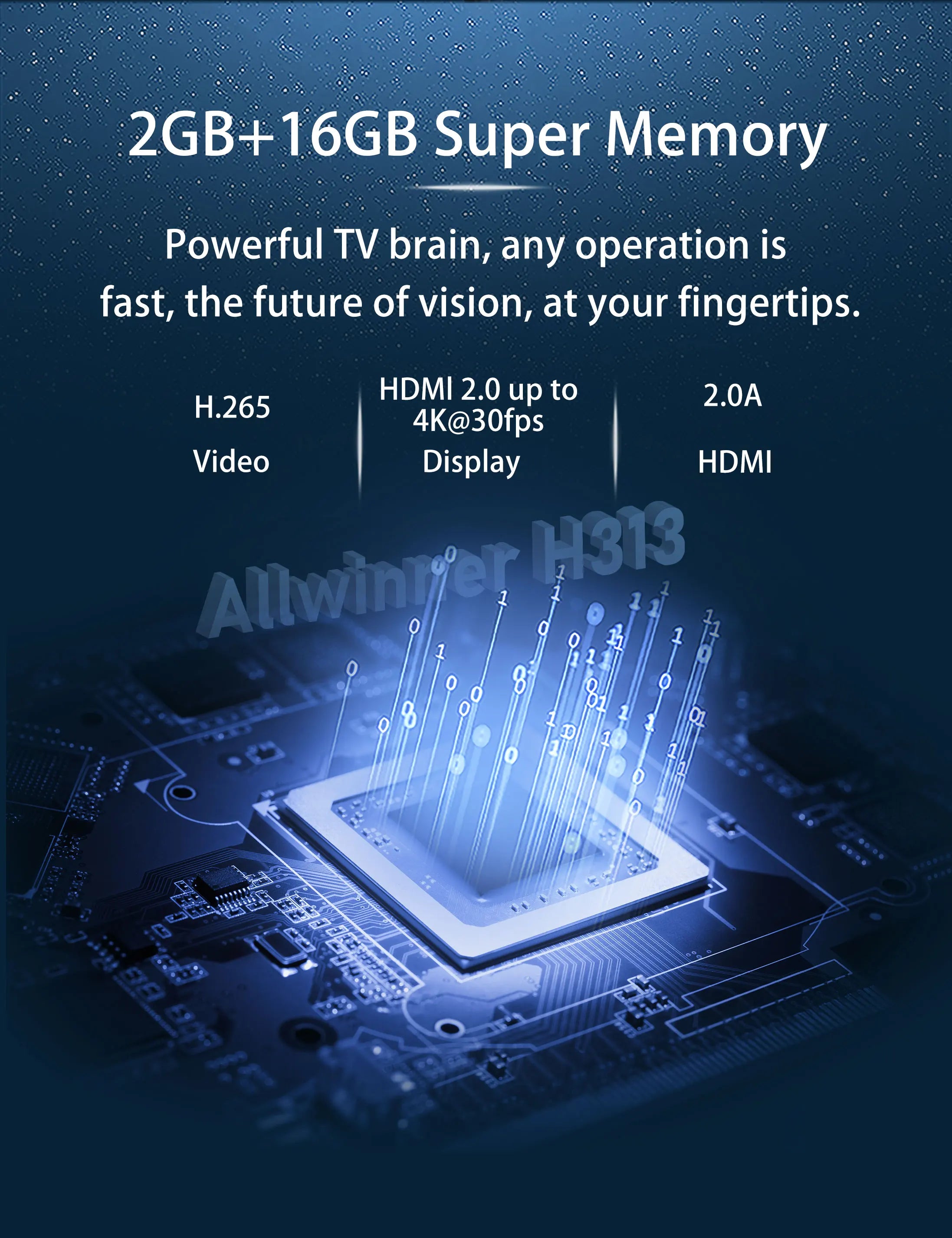 TV Box  F1 Android 13 Mali-G31 4K 2GB RAM 16GB eMMC flash Media Player Support Voice Remote Control