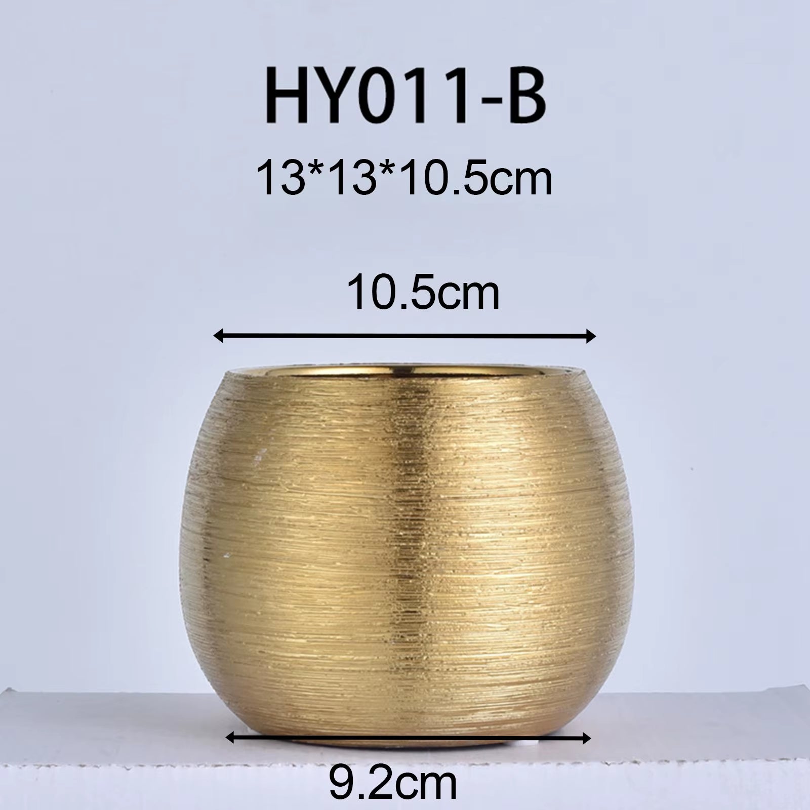 Modern Ceramic Flower Pot Containers Flowerpot Flower Vase Brushed Craft Ornament Home Office Decor