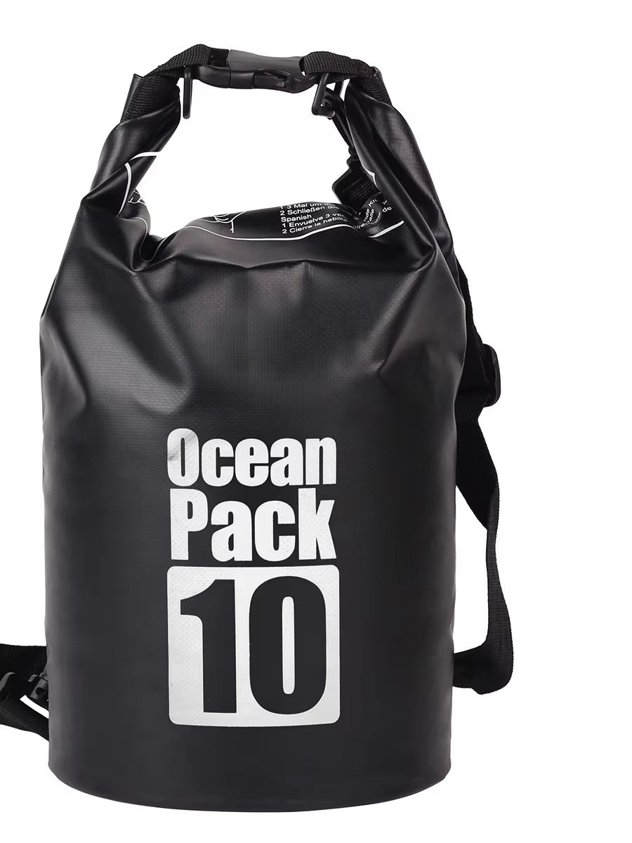 500D Waterproof Swimming Bag Dry Sack 5/10/15/20/30L Waterproof Floating Dry Gear Bags For Boating Fishing Rafting Swimming