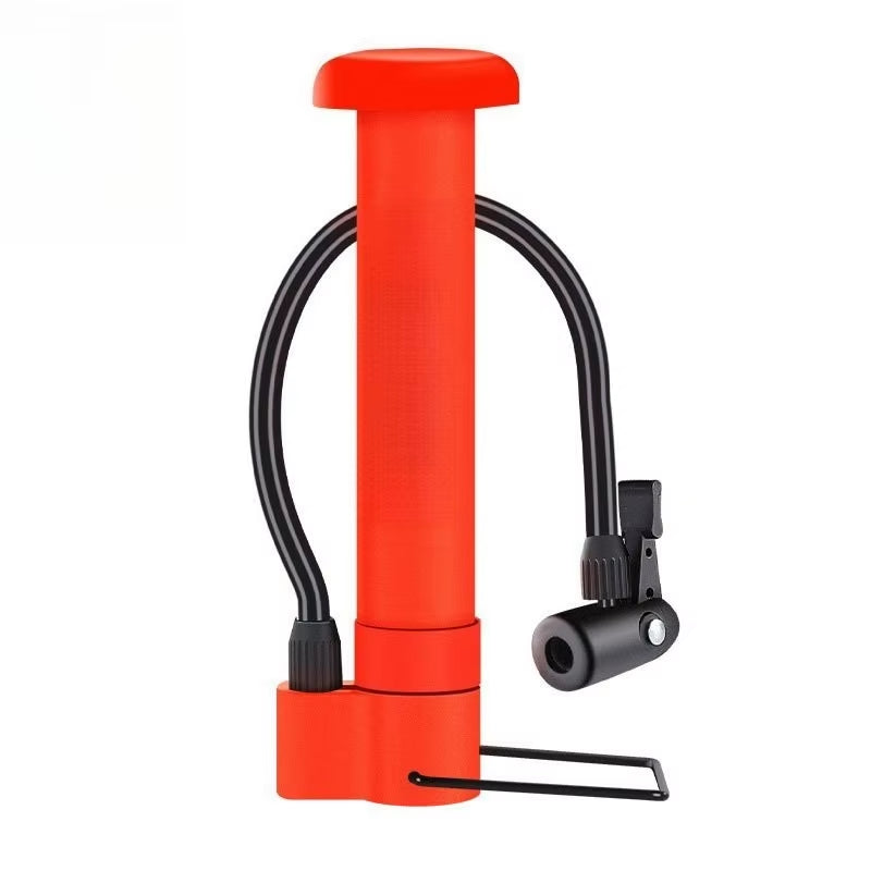 For MTB Bicycle Pump 80 PSI Bike Manual Cycling Accesories for West Biking Air Pump Balloon Tire Inflator Valve Floor Pump